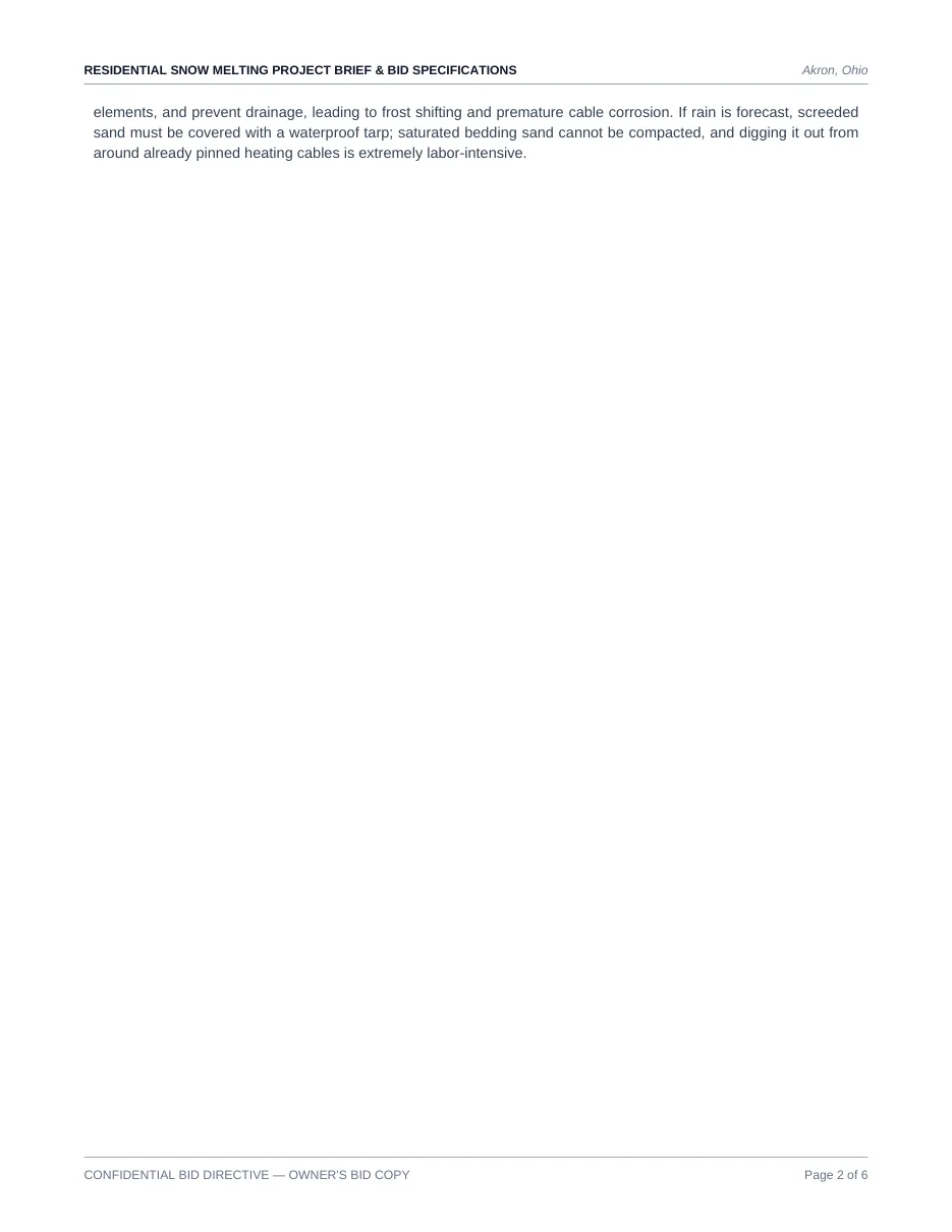 Heated driveway contractor brief Cuyahoga Falls — slide 2